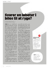Svarer en løbetur i bilos til at ryge 
