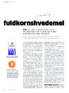 Fuldkornshvedemel 