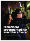 Fremtidens supermarked har kun fotos af varer 