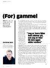 (For) gammel