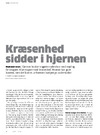Kræsenhed sidder i hjernen