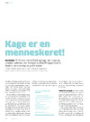 Kage er en menneskeret!