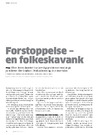 Forstoppelse - en folkeskavank