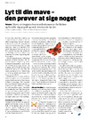 Lyt til din mave - den prøver at sige noget