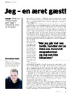 Jeg - en æret gæst!