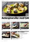 Aubergineruller med fyld