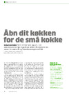 Åbn dit køkken for de små kokke
