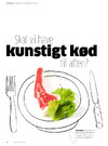 Skal vi have kunstigt kød til aften?