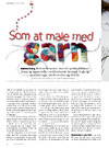 Som at male med garn