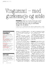 Vingummi - med gurkemeje og æble