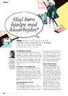 Skal børn hjælpe med arbejdet?