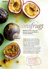 Råvaren: Passionsfrugt