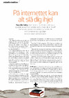 På internettett kan alt slå dig ihjel