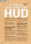 11 ting du måske ikke vidste om hud