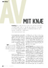 Av mit knæ