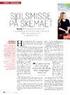 Skilsmisse på skemaet