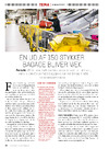 En ud af 150 stykker bagage bliver væk