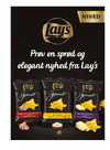 Prøv en sprød og elegant nyhed fra Lay's
