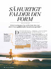 Så hurtigt falder din form