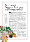 Lever man længere, hvis man spiser vegetarisk? 