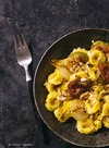 Tortellini med skinke og stegte figner