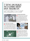 7 ting du ikke må gøre med din medicin