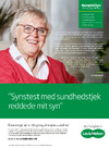 Syntest med sundhedstjek reddede mit syn