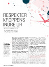Respekter kroppens indre ur
