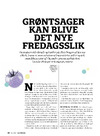 Grøntsager kan blive det nye fredagsslik
