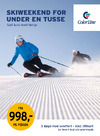 Skiweekend for under en tusse