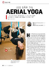 Jeg går til arial yoga