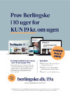 Prøv Berlingske i 10 uger for KUN 19 kr. om ugen