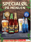 Specialøl på menuen