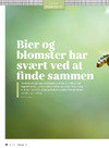 Bier og blomster har svært ved at finde sammen