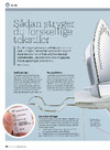 Sådan stryger du forskellige tekstiler