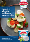 Smagen af ægte italiensk mozzarella