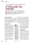 Snart kommer p-pillen til mænd