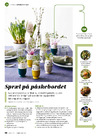Spræl på påskebordet