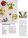 vegetariske wraps med grillet halloumi, fennikelsalat og jordbær