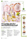 Personlige flasker med hyldeblomst