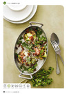 Fyldte portobellosvampe med bacon, persille og porre
