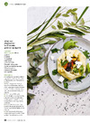 Mini rod-frugttærter med rucola, gedeost og nigella