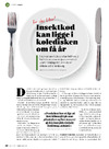 Insektkød kan ligge i køledisken om få år