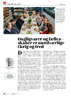 Dagligvarer og fællesskaber er uundværlige i krig og fred