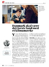 Danmark skal være det første land med et klimamærke