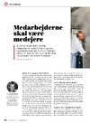 Medarbejderne skal være medejere