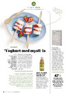 Yoghurt med mysli-is