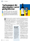 Nu kommer de ukrainske varer på hylderne