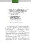 Er juletræet overhovedet grønt