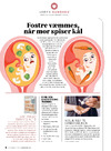 Fostre væmmes, når mor spiser kål